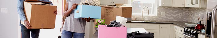Couple moving into home