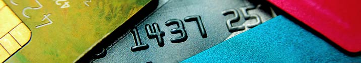 Pile of credit cards