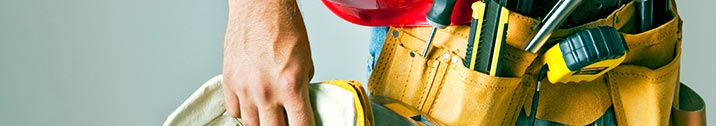 Tool belt with tools
