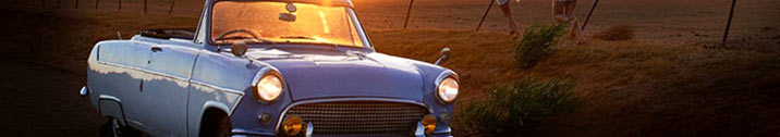 Vehicle in field