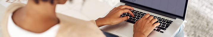 Woman on laptop