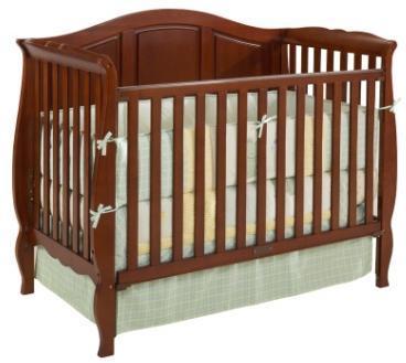 Picture of Recalled Vintage Estate 3-1 Crib - Cherry Model # DASE5009