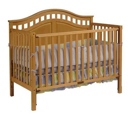 Picture of Recalled 3-1 Convertible Crib - Natural Model # DAKM1615B3