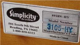 Picture of Support Frame Label