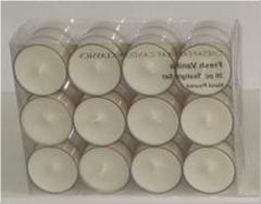 Picture of recalled Fred Meyer/Chesapeake Bay Candle tea light set