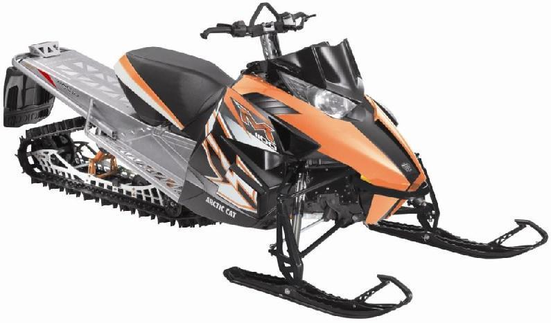 Picture of recalled M Model Snowmobile