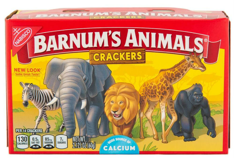 Barnum’s Animals crackers drops cartoon cages on packaging after PETA