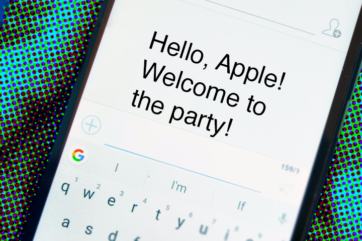 Consumer News: Apple gives up and adopts Android’s advanced messaging features