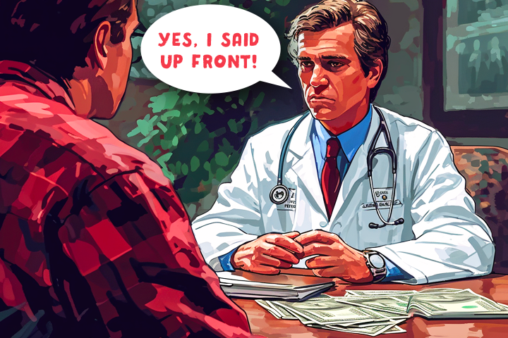 Consumer News: 'This is a stick-up!' is the last thing you’d expect a doctor to say