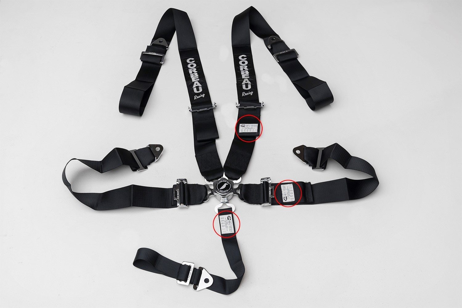 Camlock seat harness belts recalled