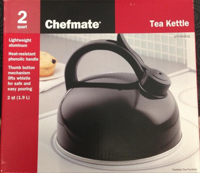 Wilton Industries recalls Chefmate tea kettles