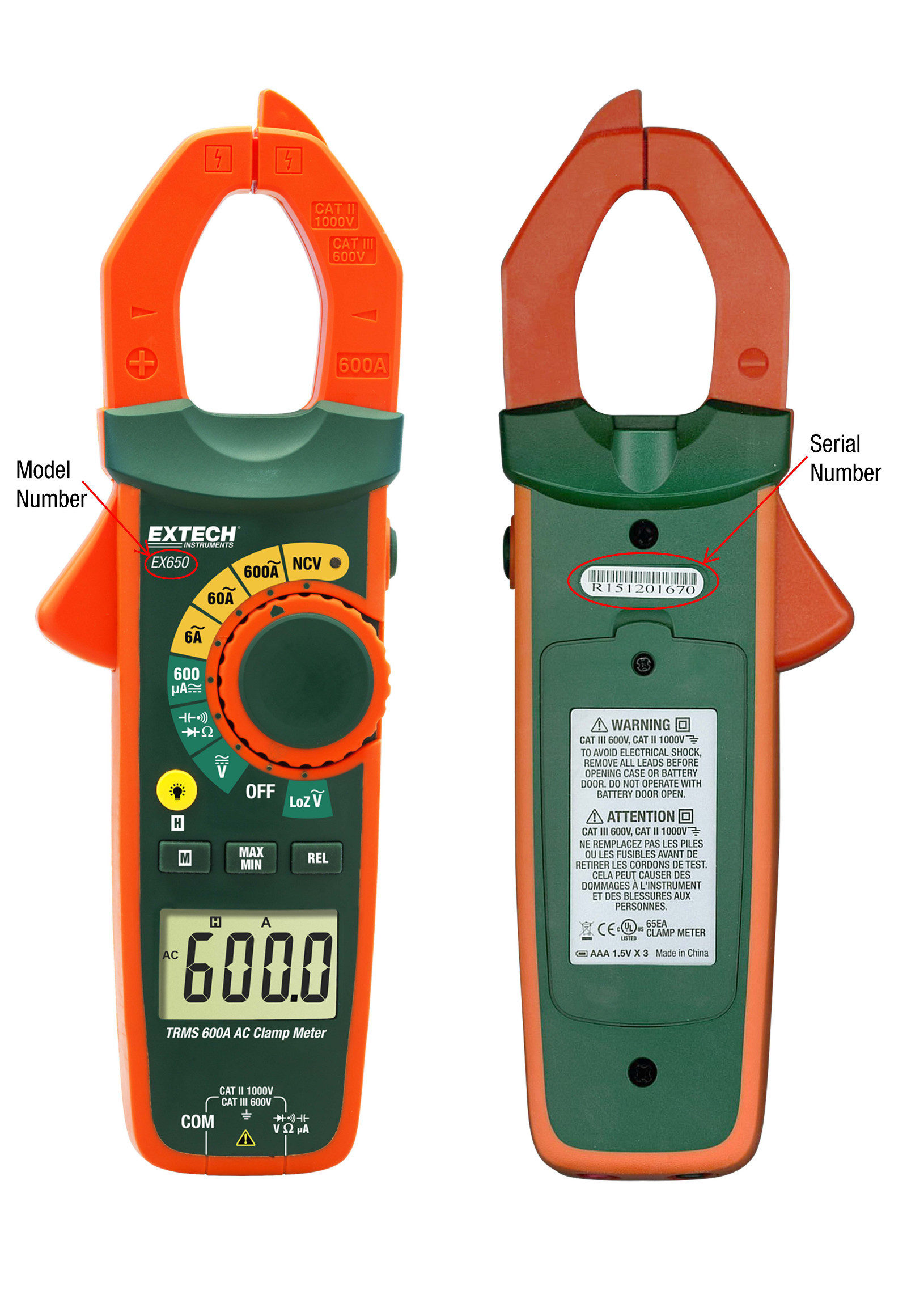 Extech recalls digital clamp meters
