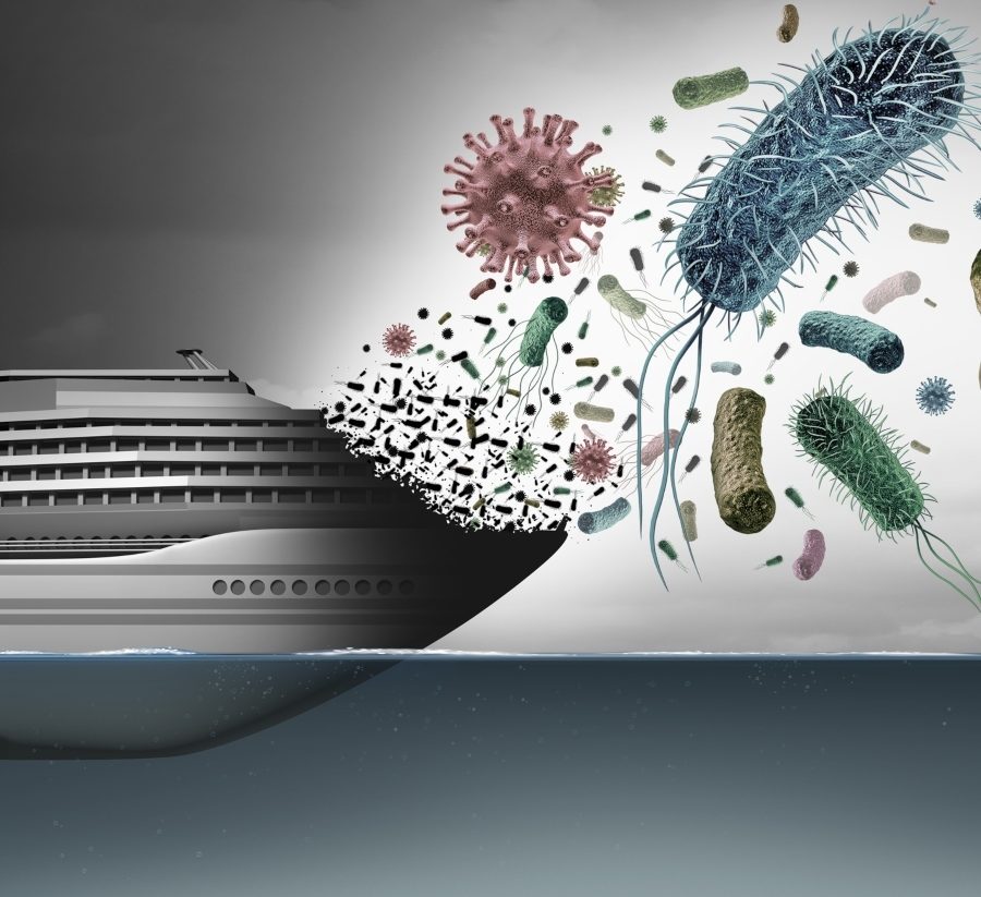 Cruise ship carrying passengers with possible coronavirus infections