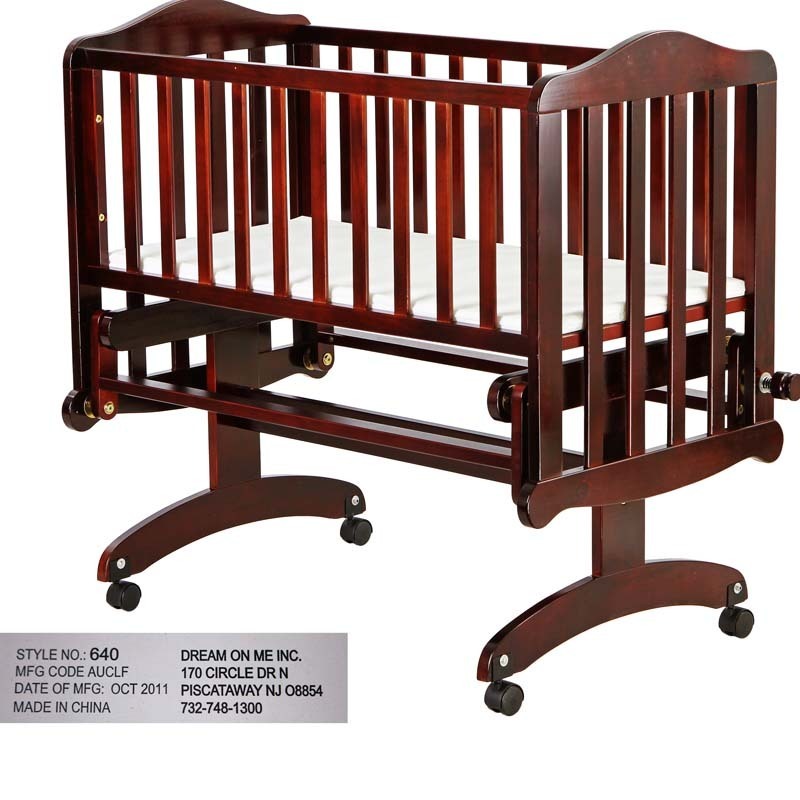 cherry wood crib babies r us