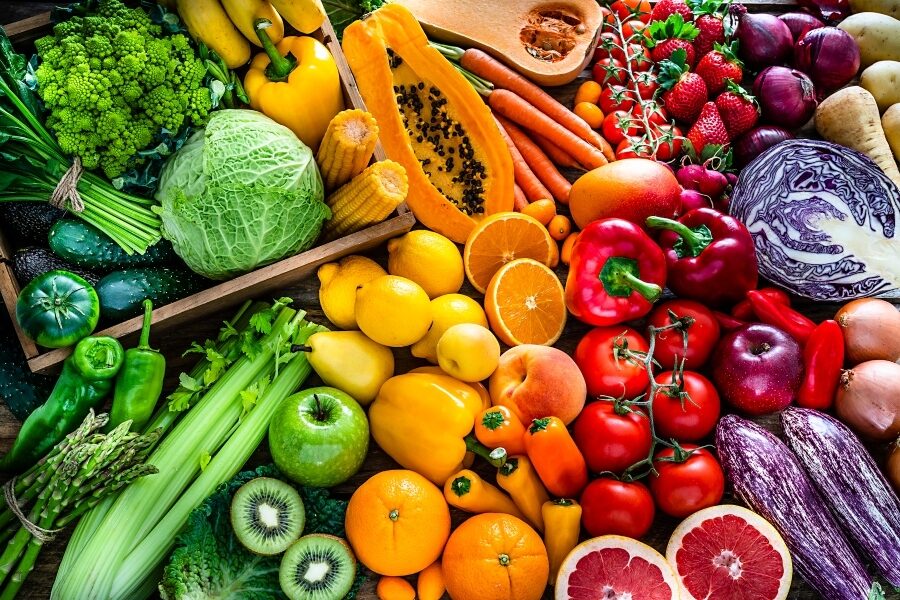 Having two servings of fruit and three servings of vegetables each day can lead to longer life