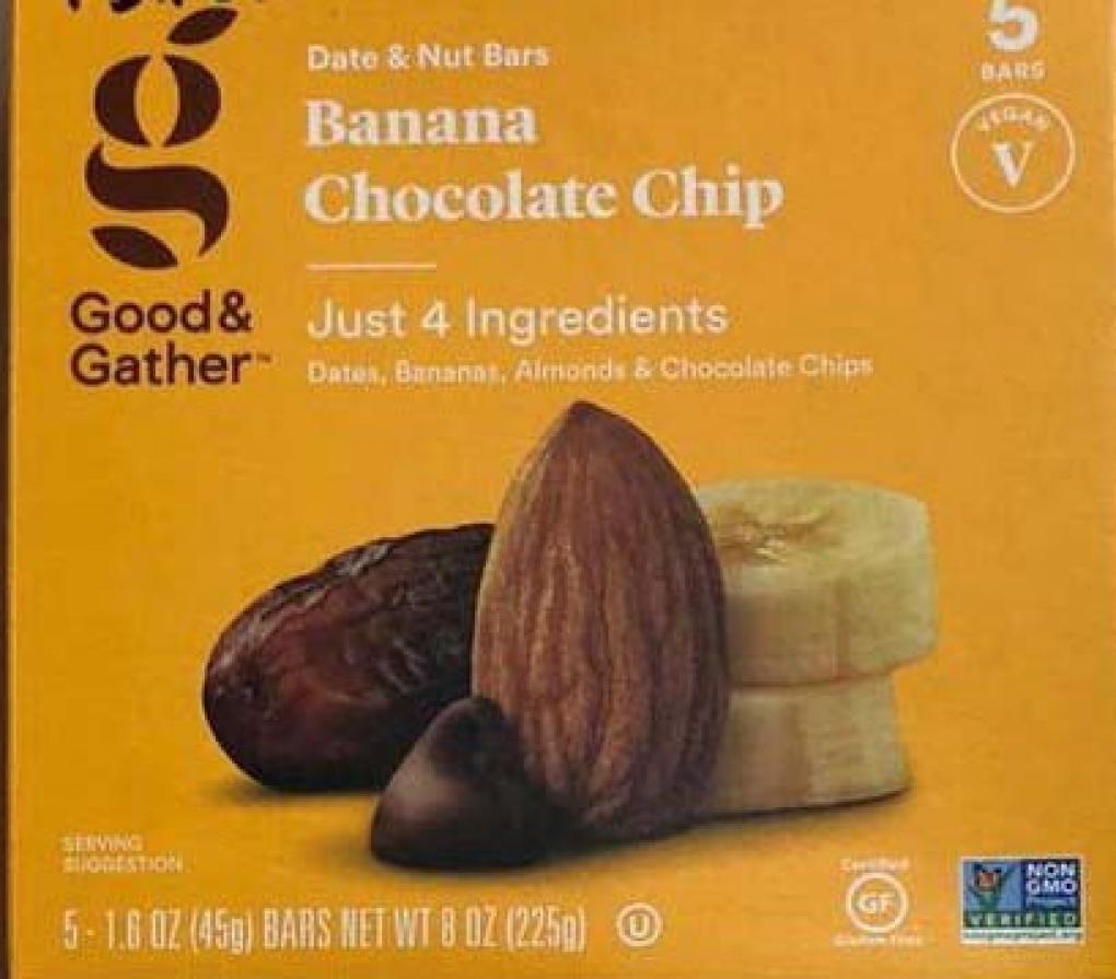 Riverside Natural Foods recalls Good & Gather Banana Chocolate Chip