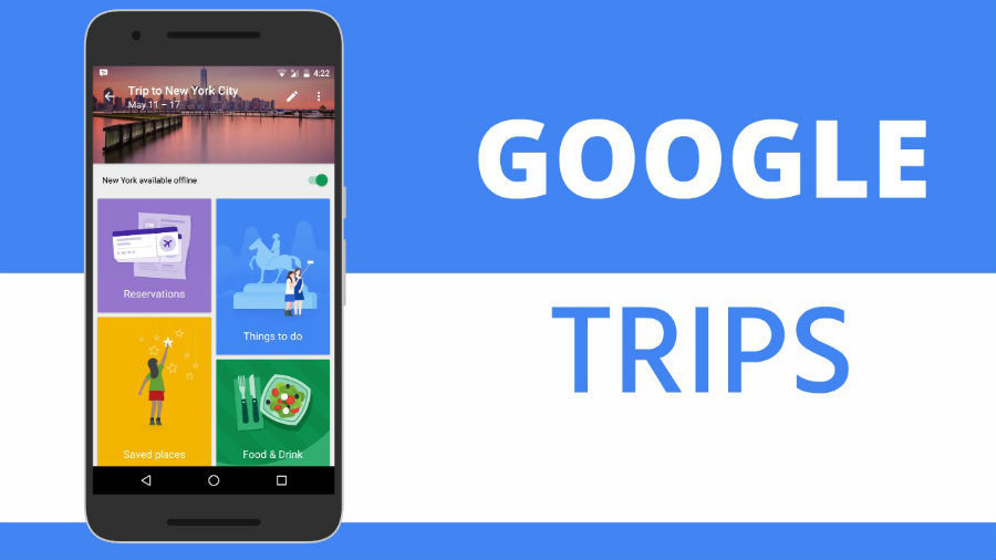 google trip from