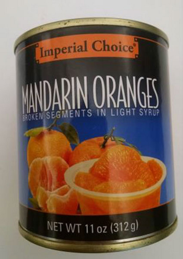 Pittsburgh food bank recalls canned mandarin oranges
