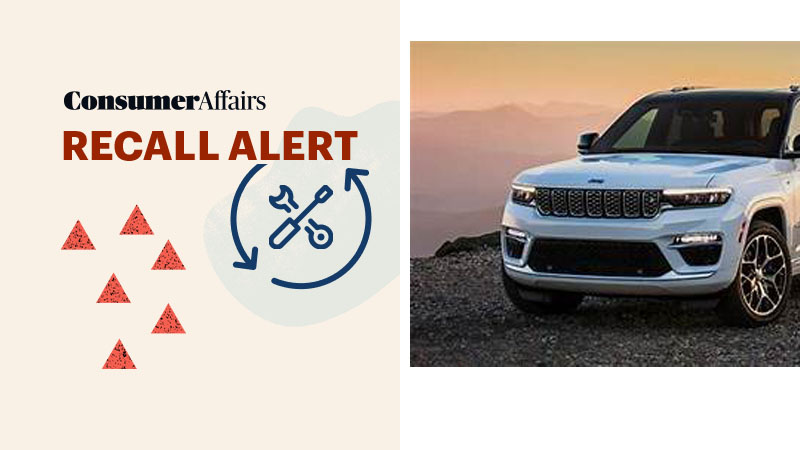 Consumer News: Chrysler recalls 9,400 Jeep Grand Cherokees and Grand Cherokee Ls