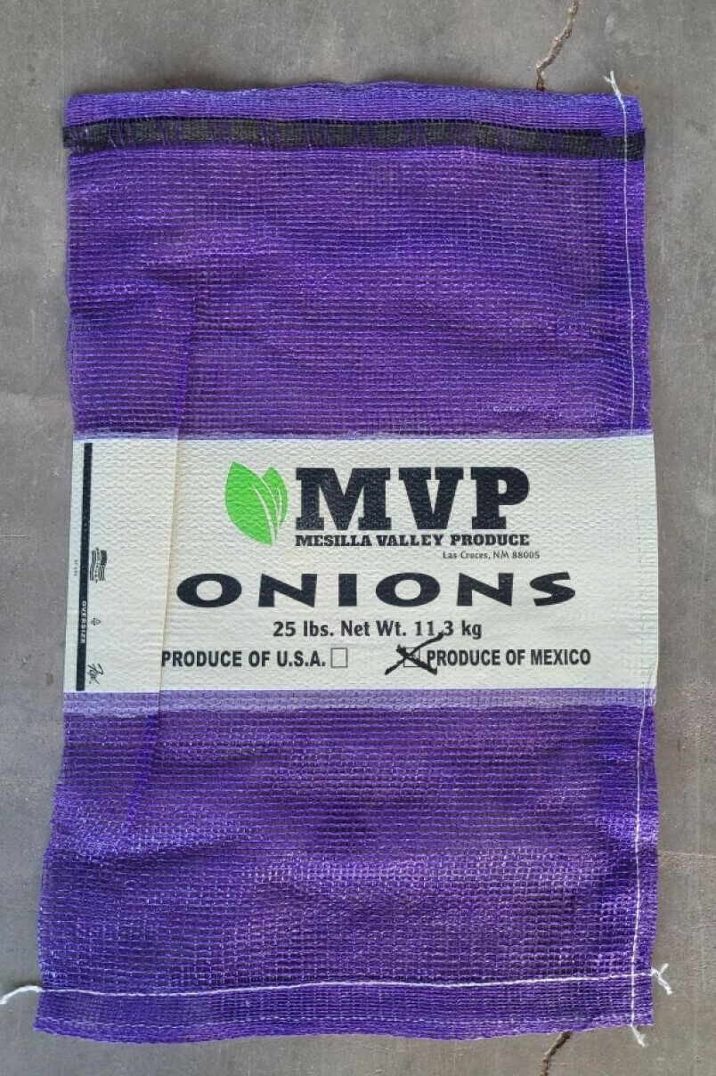 Keeler Family Farms recalls red, white, and yellow onions