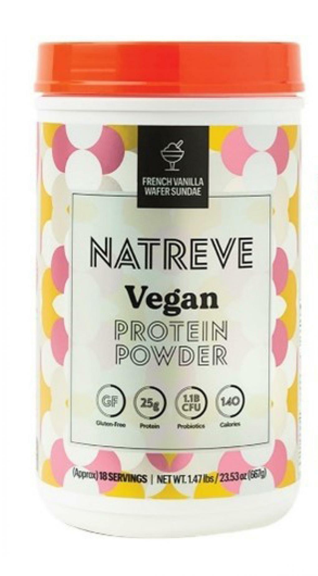 Natreve recalls vegan protein powder