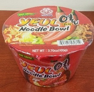 Ottogi America recalls noodles