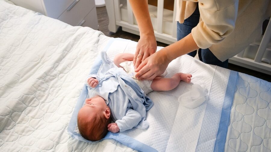 Not having diapers may negatively affect infants' sleep, study finds