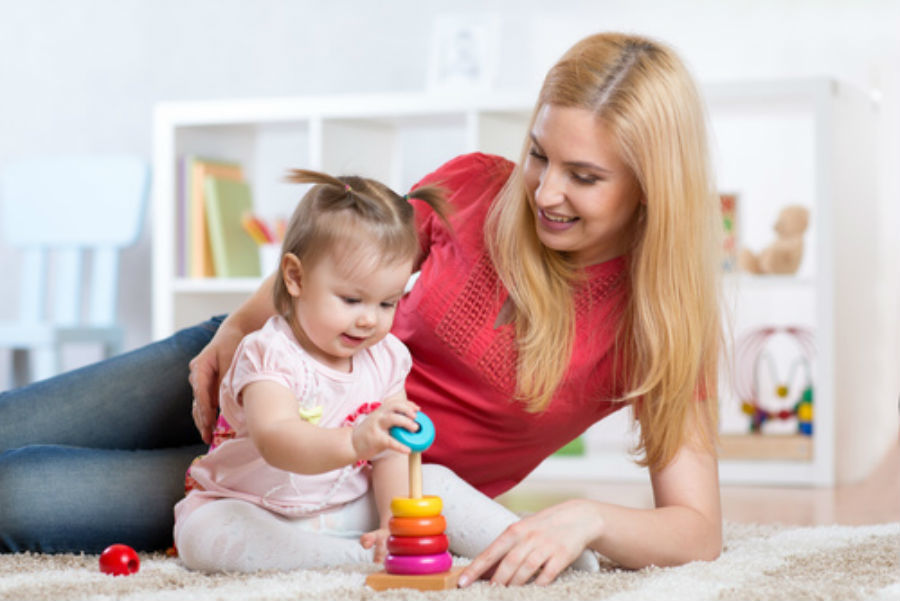 Parents Playing With Children