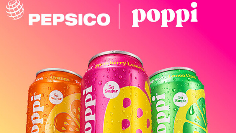 Pepsico acquires Poppi, a drinking line touting health benefits