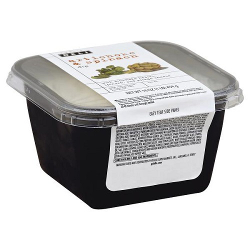 Publix recalls deli artichoke and spinach dip