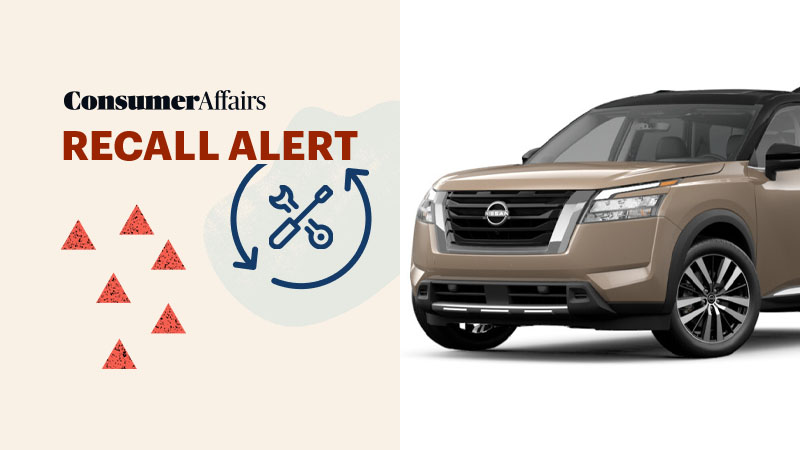 Consumer News: Nissan recalls 12,000 Pathfinders and Infiniti QX60s