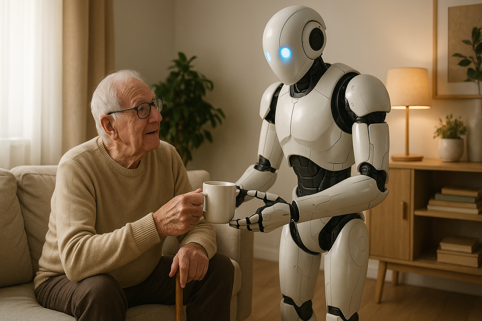 Robots will play a growing role in elder care, experts say