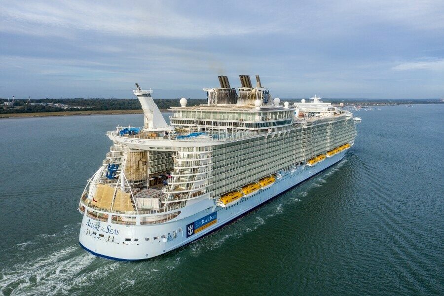 Two passengers on Royal Caribbean cruise test positive for COVID-19