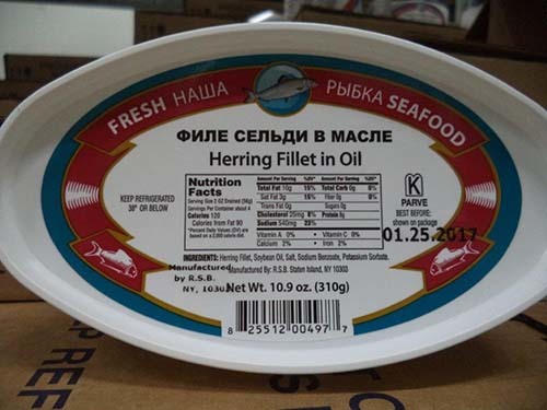 Royal Seafood Baza recalls various ready-to-eat herring products - ConsumerAffairs