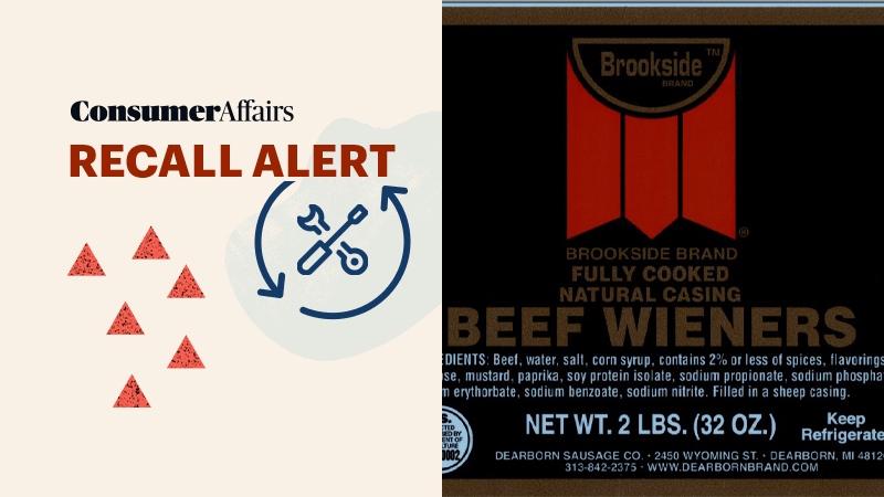 Nearly a ton of sausages recalled due to mislabeling