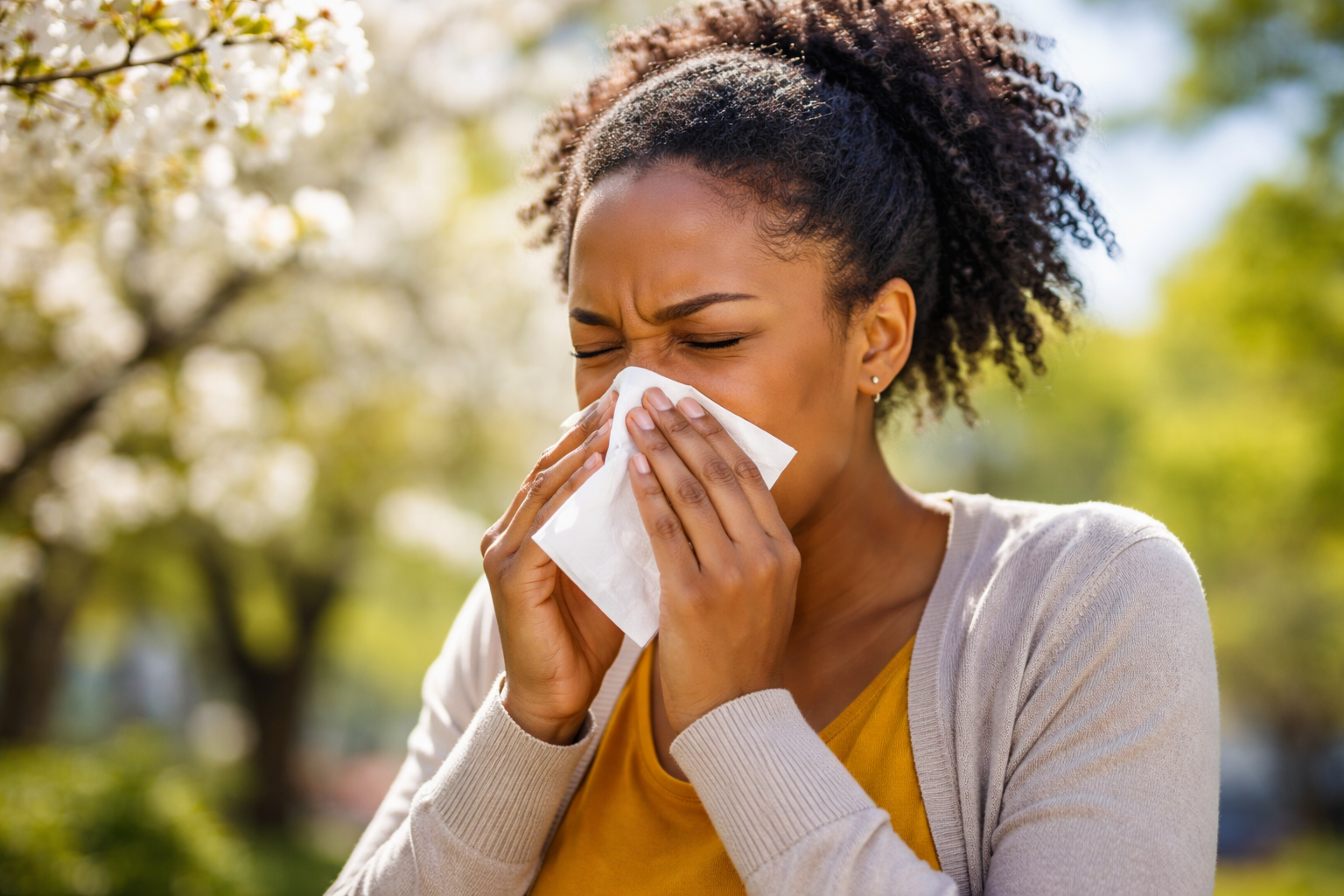 Spring, with allergy symptoms, is just around the corner
