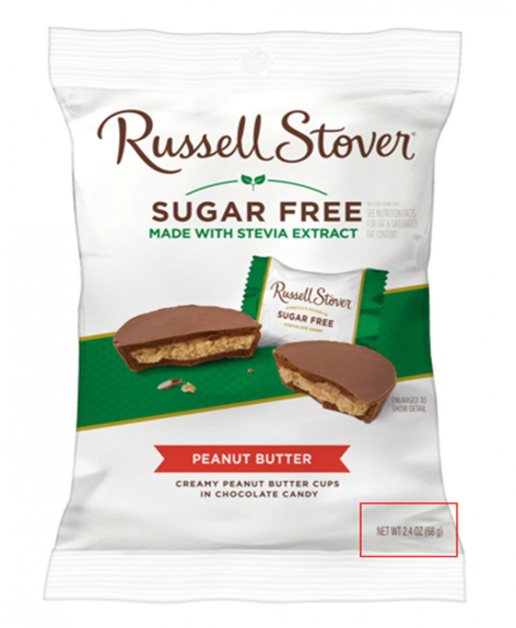 Russell Stover recalls sugar free peanut butter cups