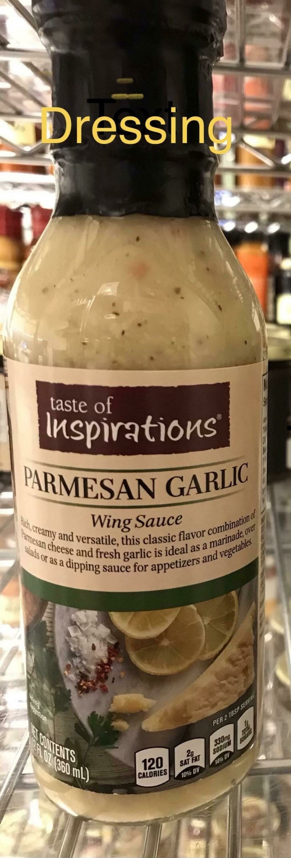 Food Lion recalls Taste of Inspirations Parmesan Garlic Wing Sauce