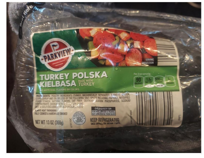 Consumer News: Salm Partners recalls ready-to-eat turkey kielbasa