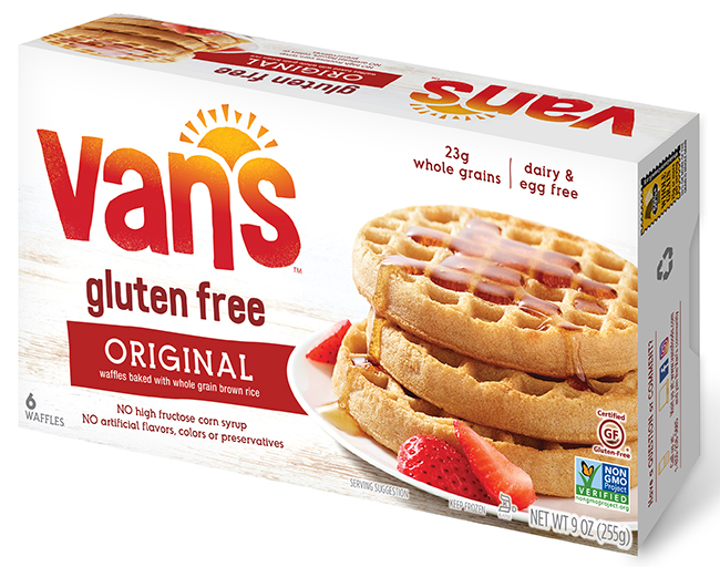 Van's Foods recalls gluten free waffles