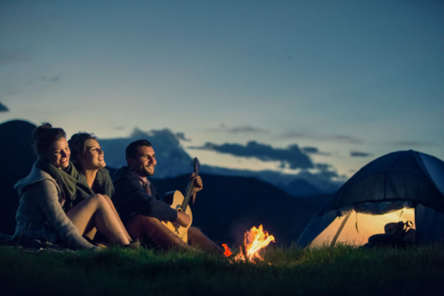 What 'camping' means to a millennial