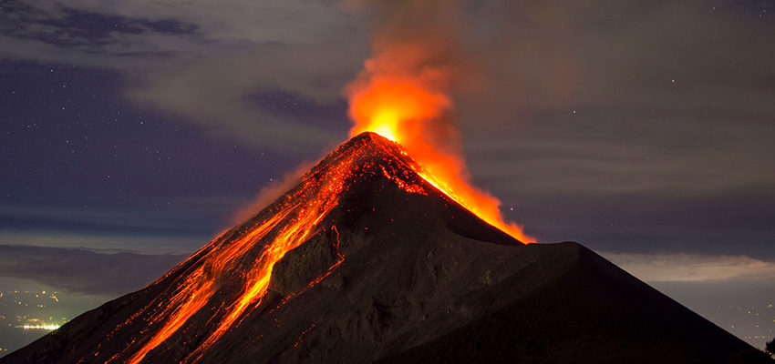 active volcano
