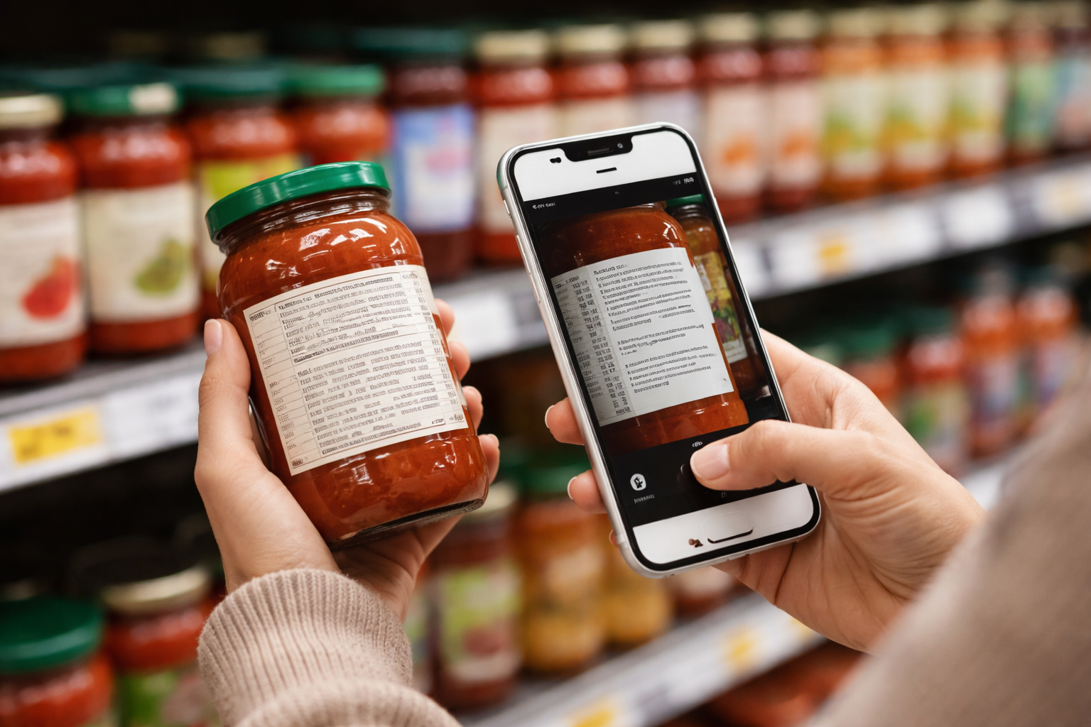 New iPhone app helps grocery shoppers select healthier food