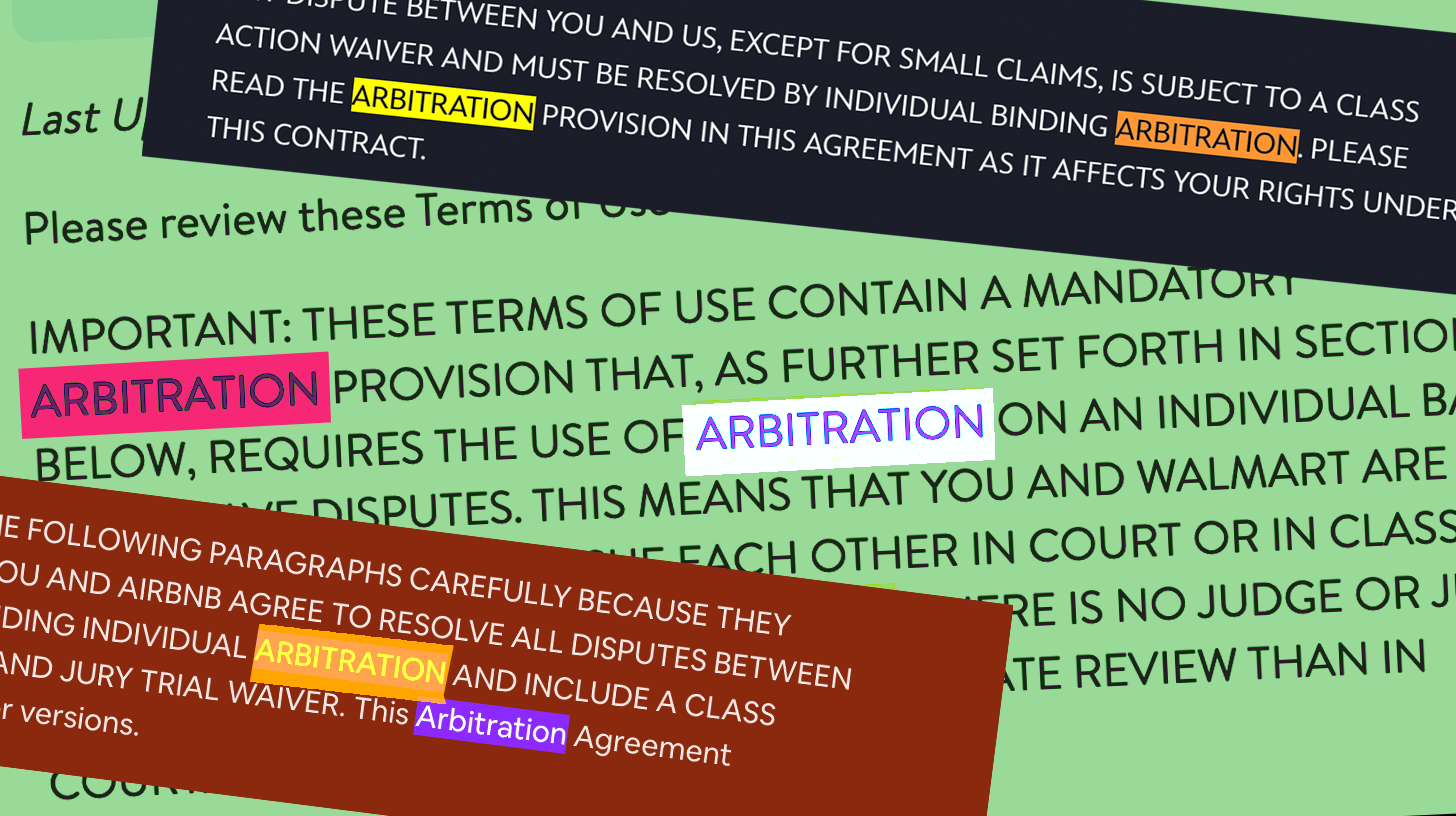 More firms are adopting forced arbitration, making you sign away your rights