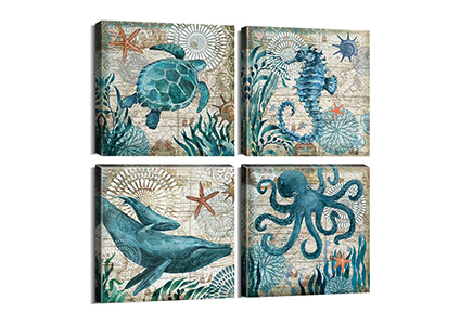 bathroom canvases