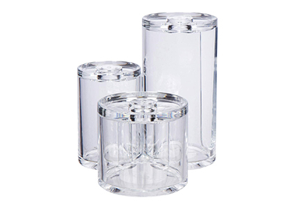 bathroom storage jars