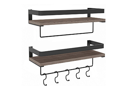 bathroom towel rack