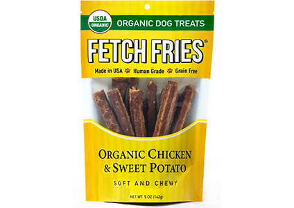 chicken and sweet potato fetch fries
