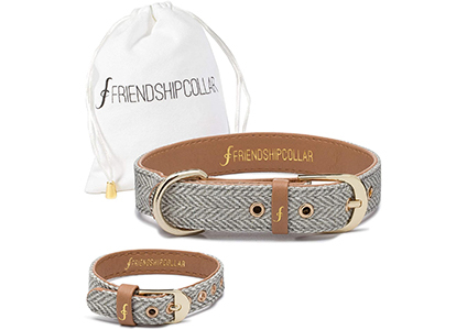 collar and matching bracelet set