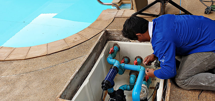 contractor fixing pool